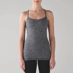 Lululemon Power Pose Gray Tank